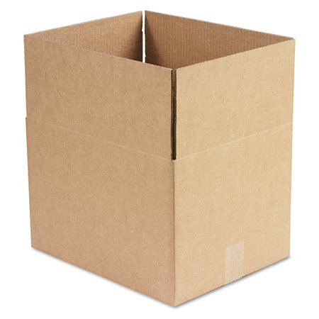 UNIVERSAL FixedDepth Corrugated Shipping Boxes, RSC, 12 x 15 x 10, Brown Kraft, 25PK UFS151210